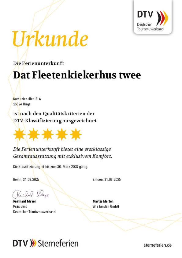 Dat Fleetenkiekerhus 2 Hage Eksteriør billede